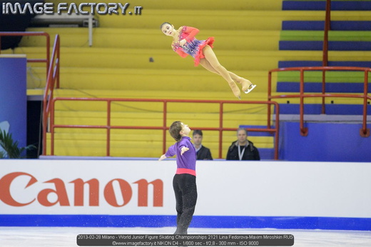2013-02-28 Milano - World Junior Figure Skating Championships 2121 Lina Fedorova-Maxim Miroshkin RUS